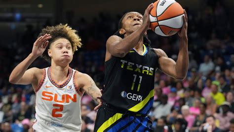 Dallas Wings beat the Connecticut Sun 91-81 to snap a three-game skid